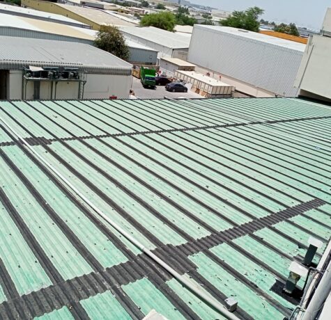 Green Metal Roof UAE